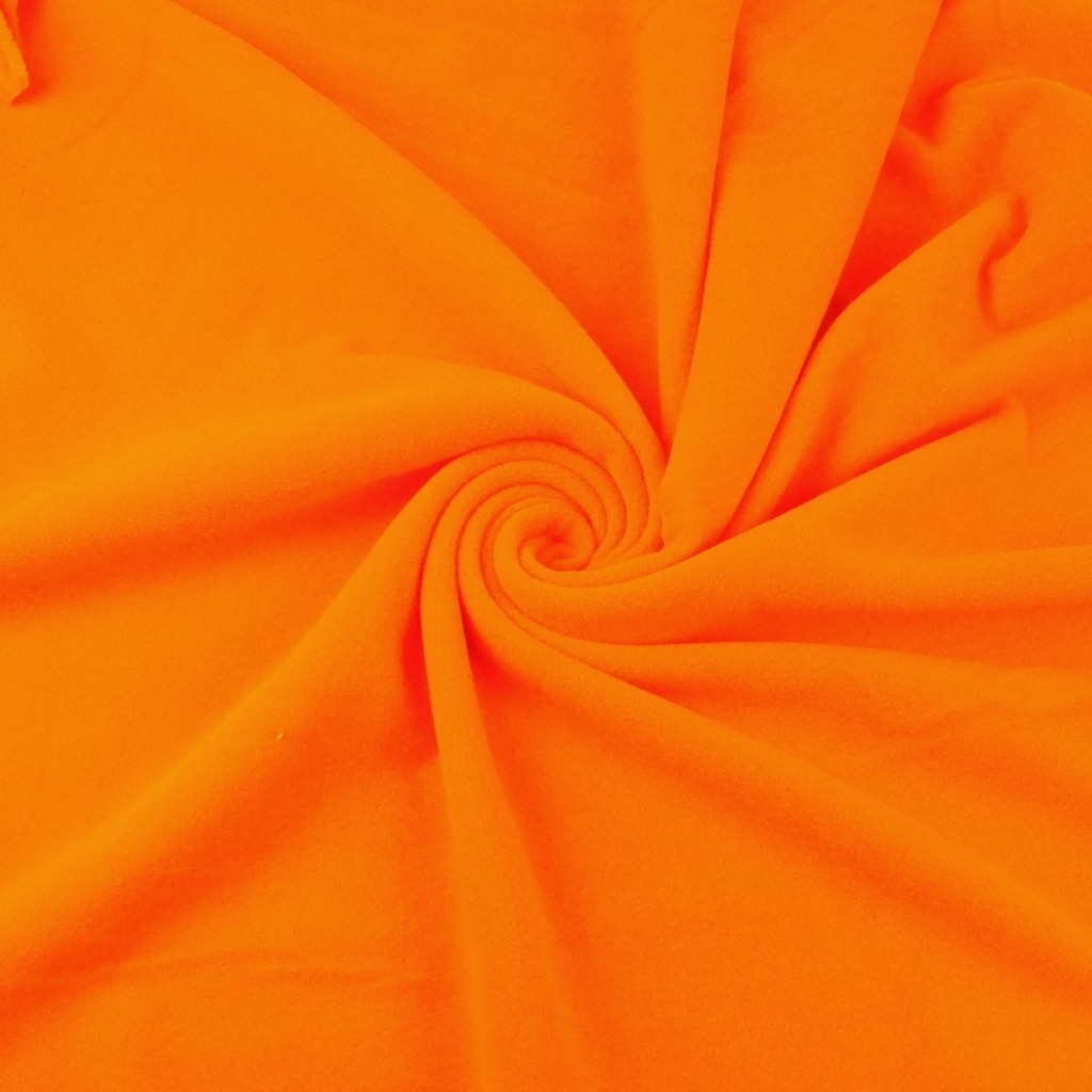 Tkanina Polar Premium pomarańczowy neonowy