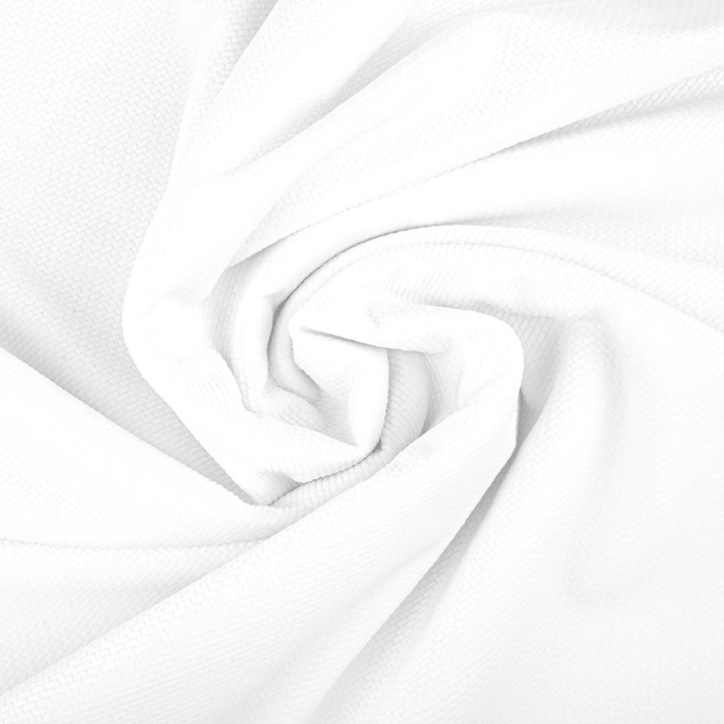 Velvet gładki biały (White)