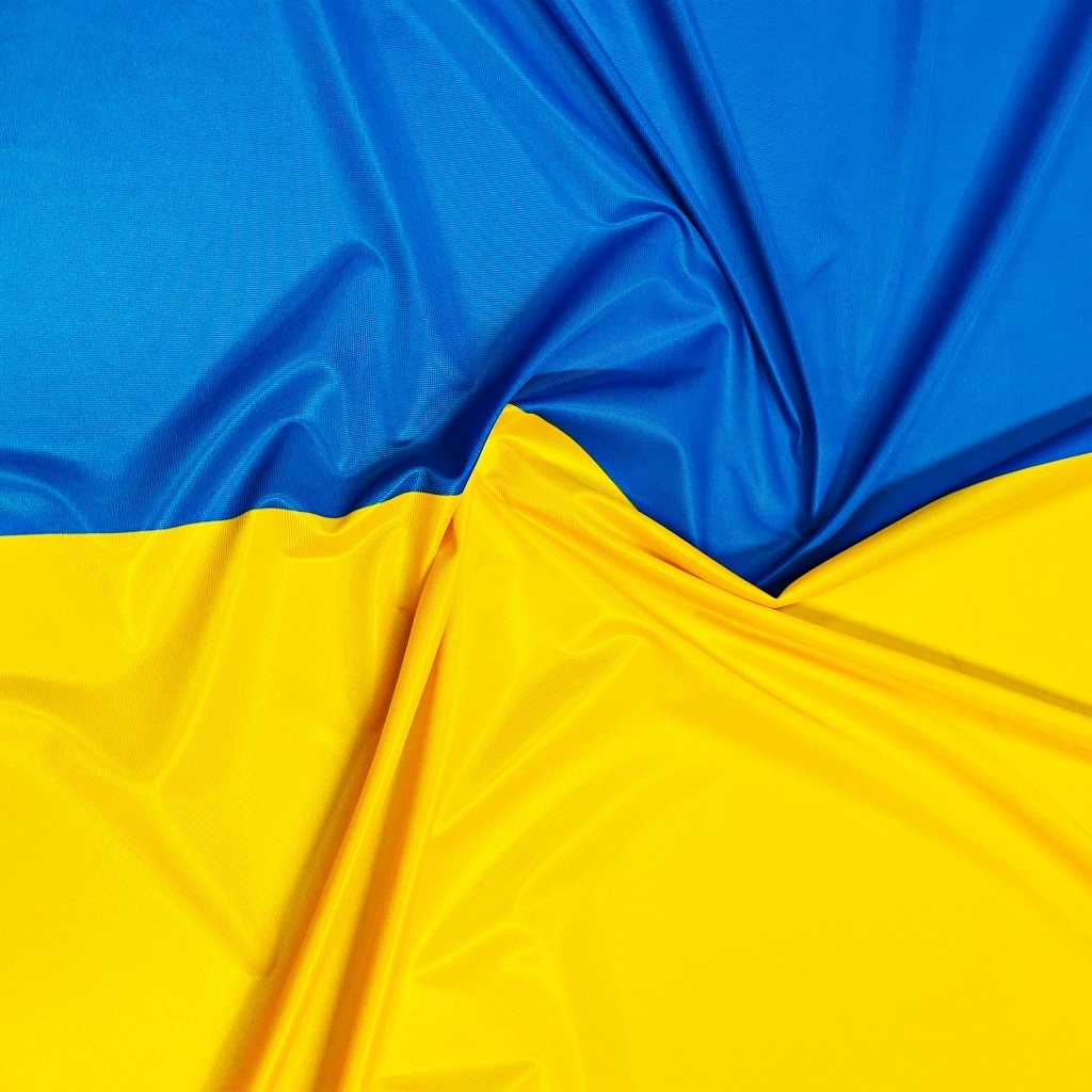 Flaga Ukrainy - 170cm (szafir-żółty)