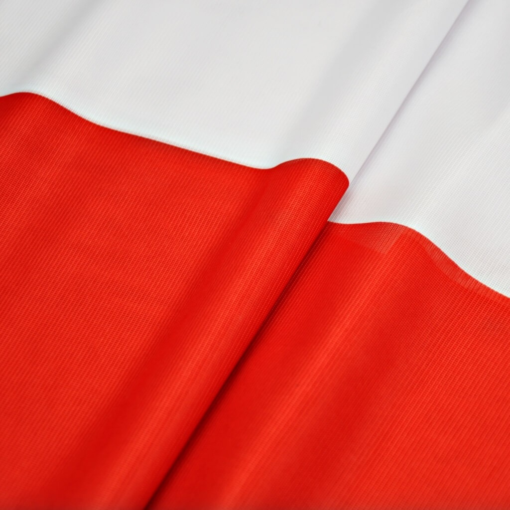 Flaga Polski - szeroka 160cm