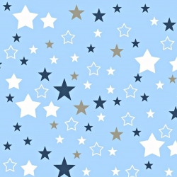 Imagén: gwiazdozbiÃ³r biaÅo granatowo szary na niebieskim tle