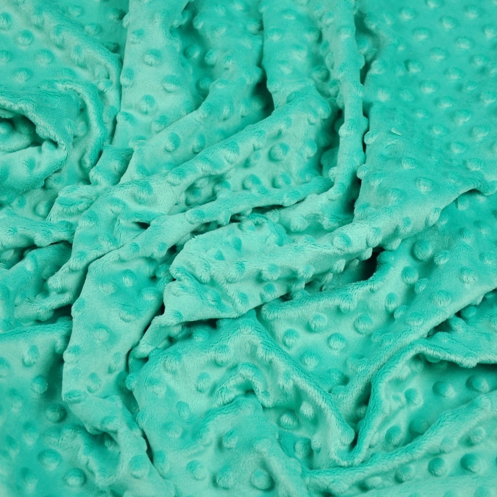 Materiał Minky Premium Morski (Turquoise)