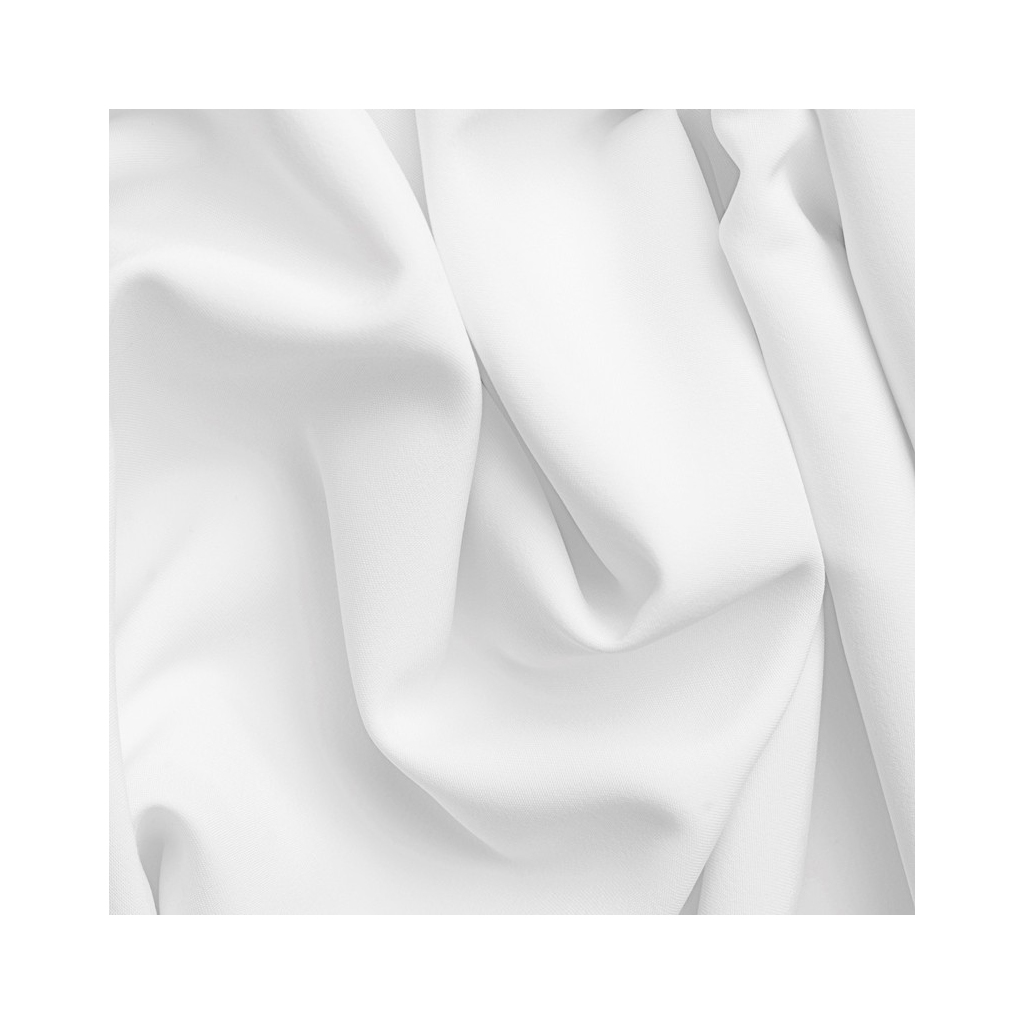 Tkanina gruba biała pościelowa - MALAGA