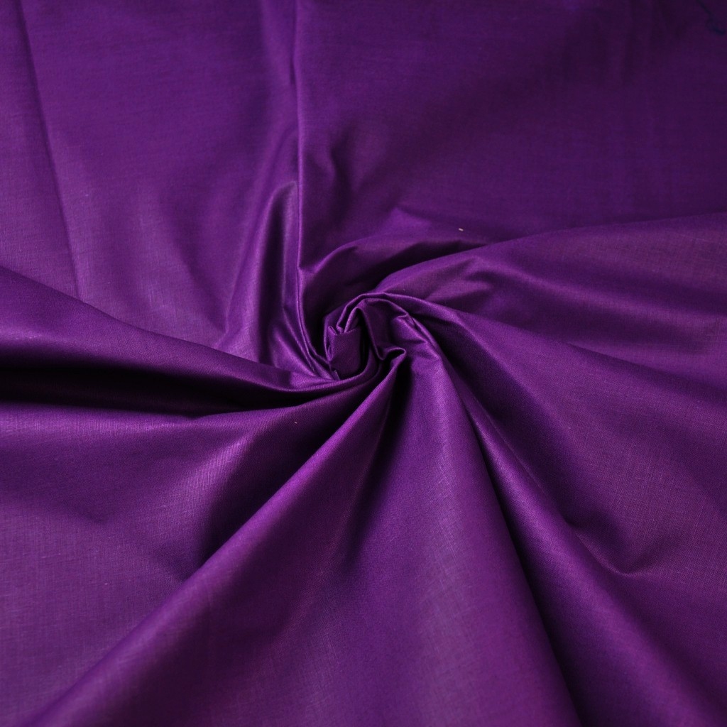 Tkanina gładka ciemny fioletowy
