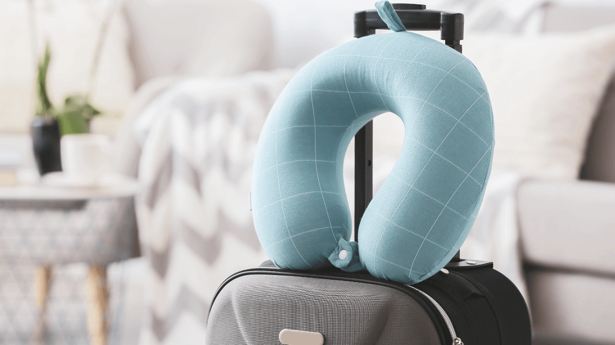 Poduszka podróżna DIY: szyjemy krok po kroku