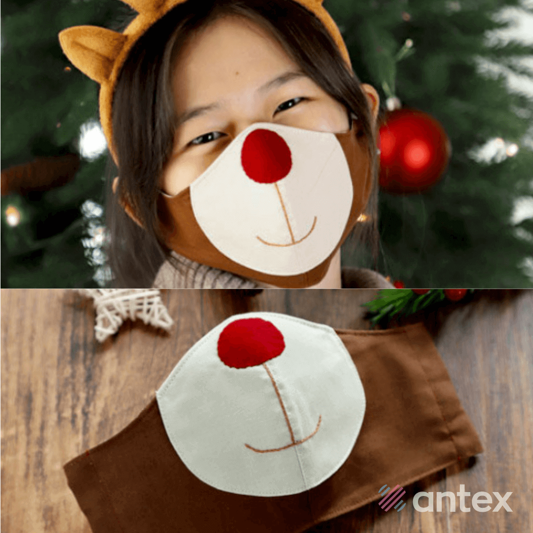 Maseczki na twarz w świątecznej odsłonie DIY 